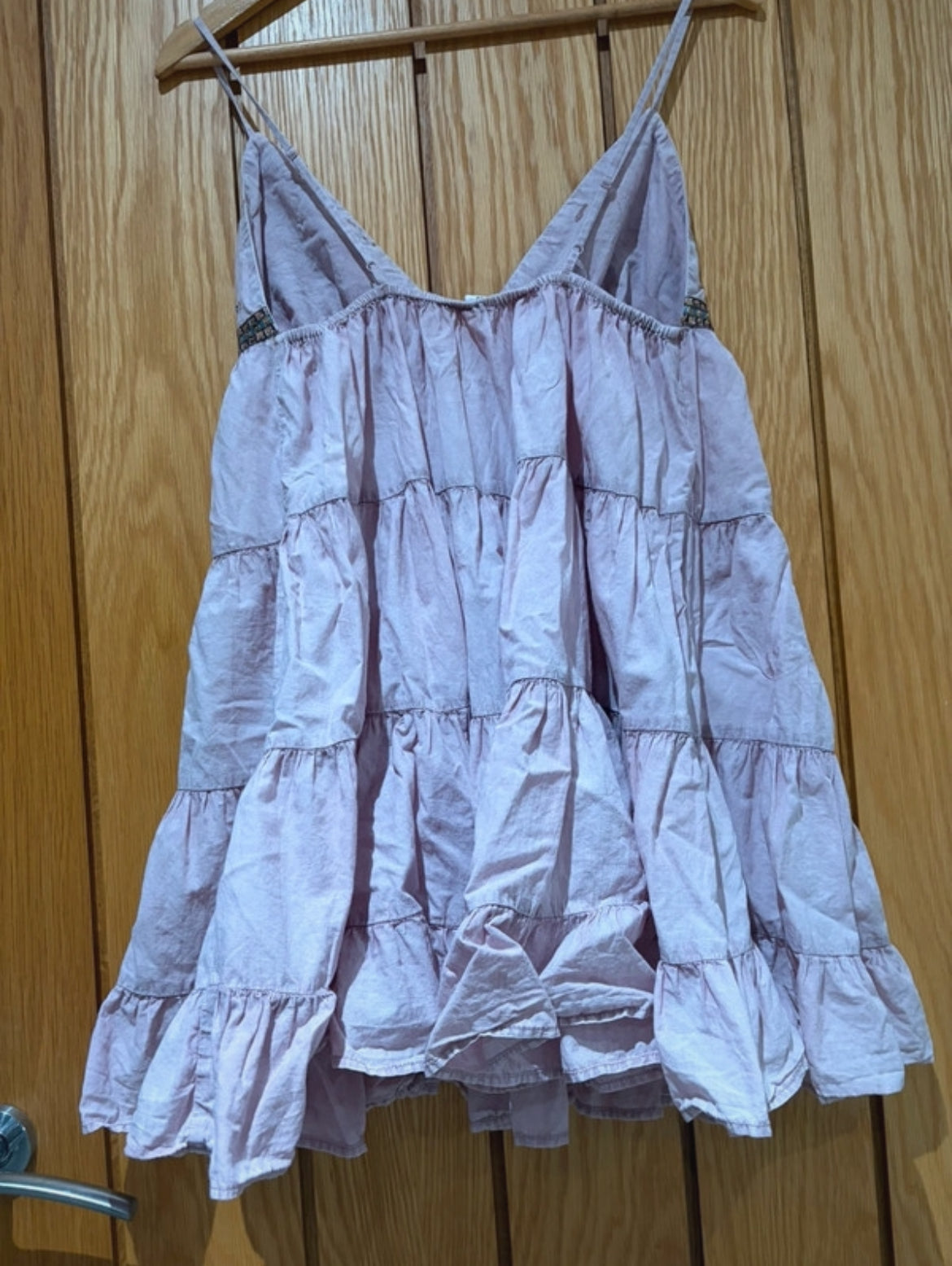 Kimchi Blue Maddie embroidered babydoll мини рокля