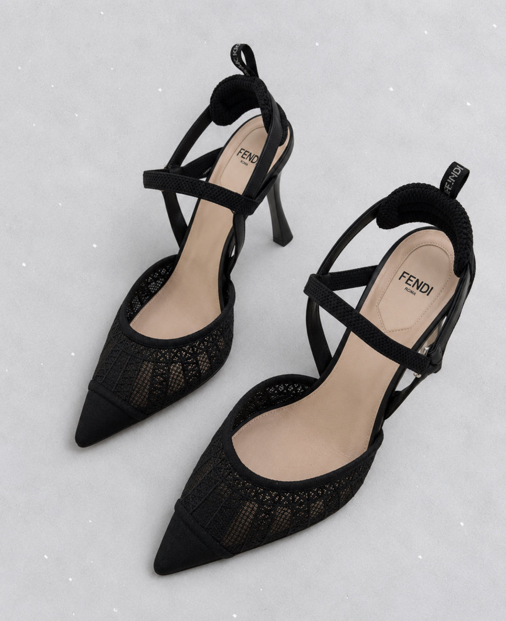 Fendi Colibrì Slingback обувки на ток