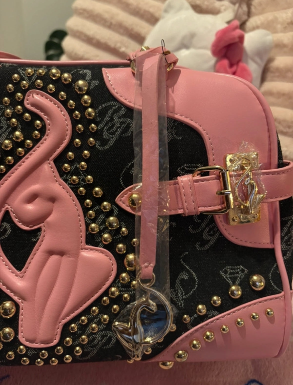Baby Phat statement чанта в розово