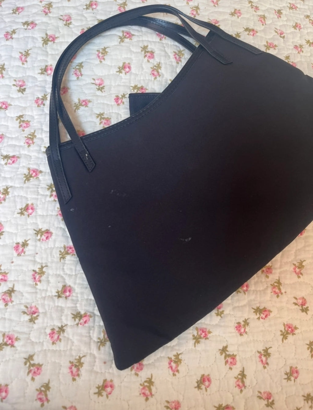 Копринена винтидж чанта Karen Millen