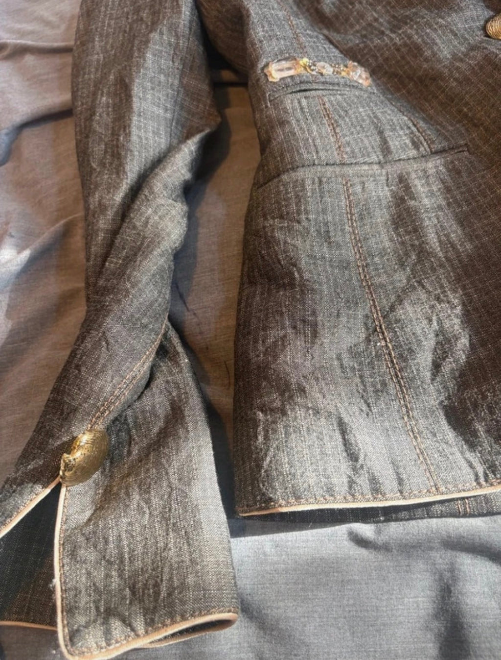Vintage 90s Moodus Art Tailored Blazer