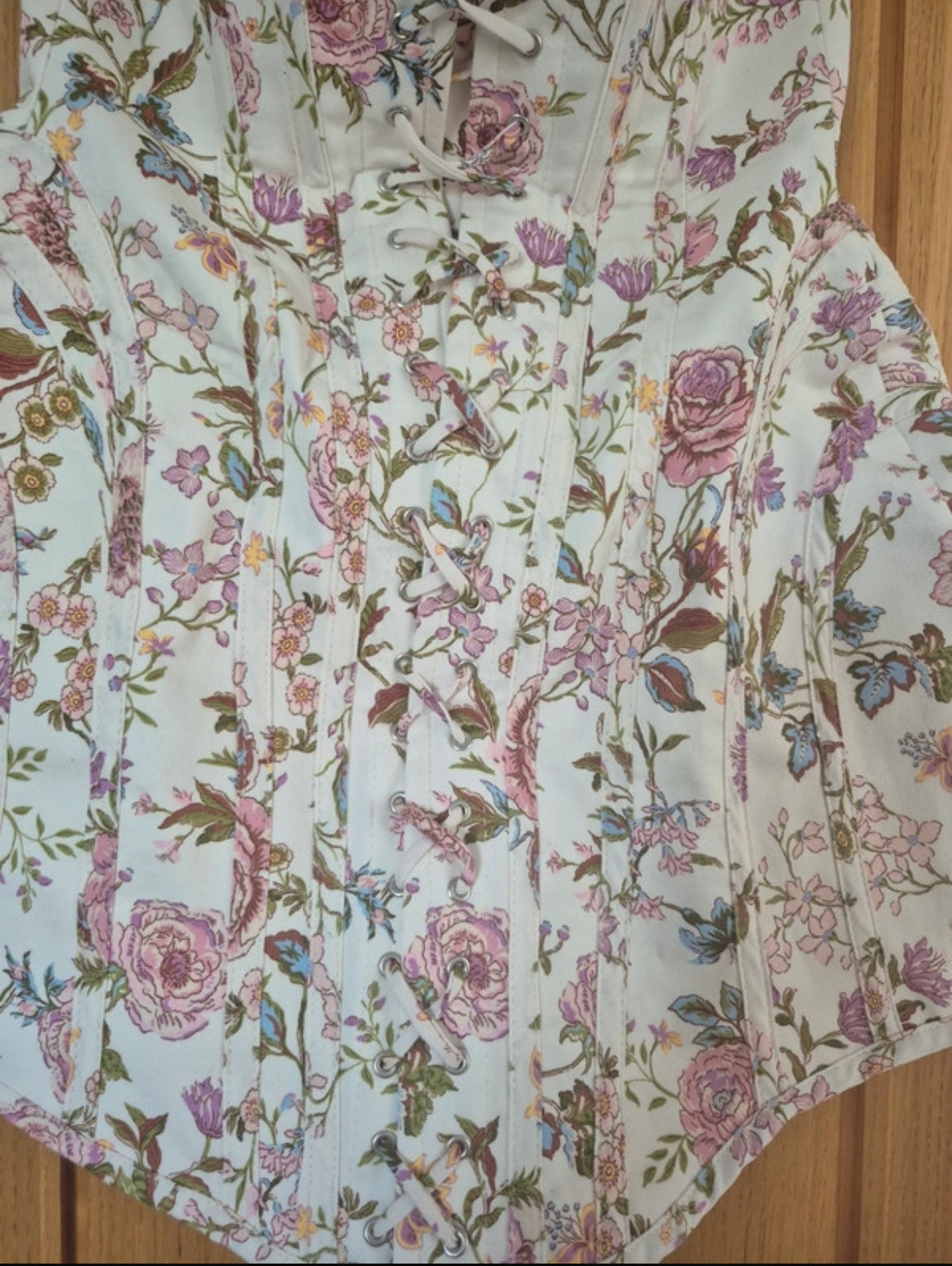 Zara floral corset mini рокля