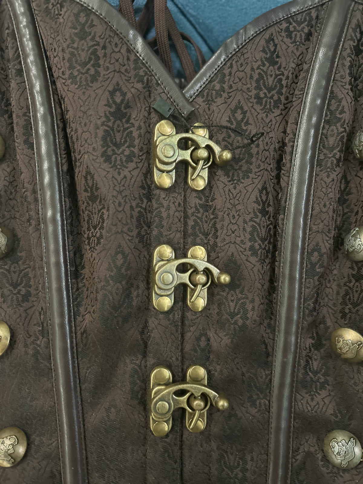 Структуриран Corset Story steampunk корсет (Plus Size)