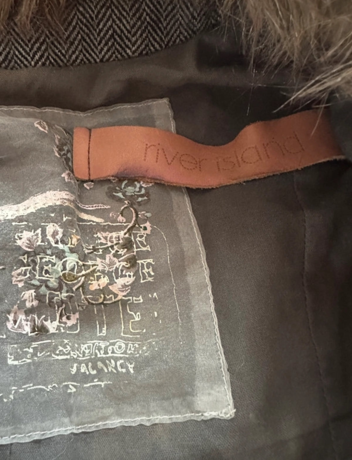 Рядко винтидж River Island яке от 2000-те