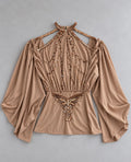 Jaded London Embellished Backless Mini рокля