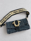 True Religion denim shoulder чанта