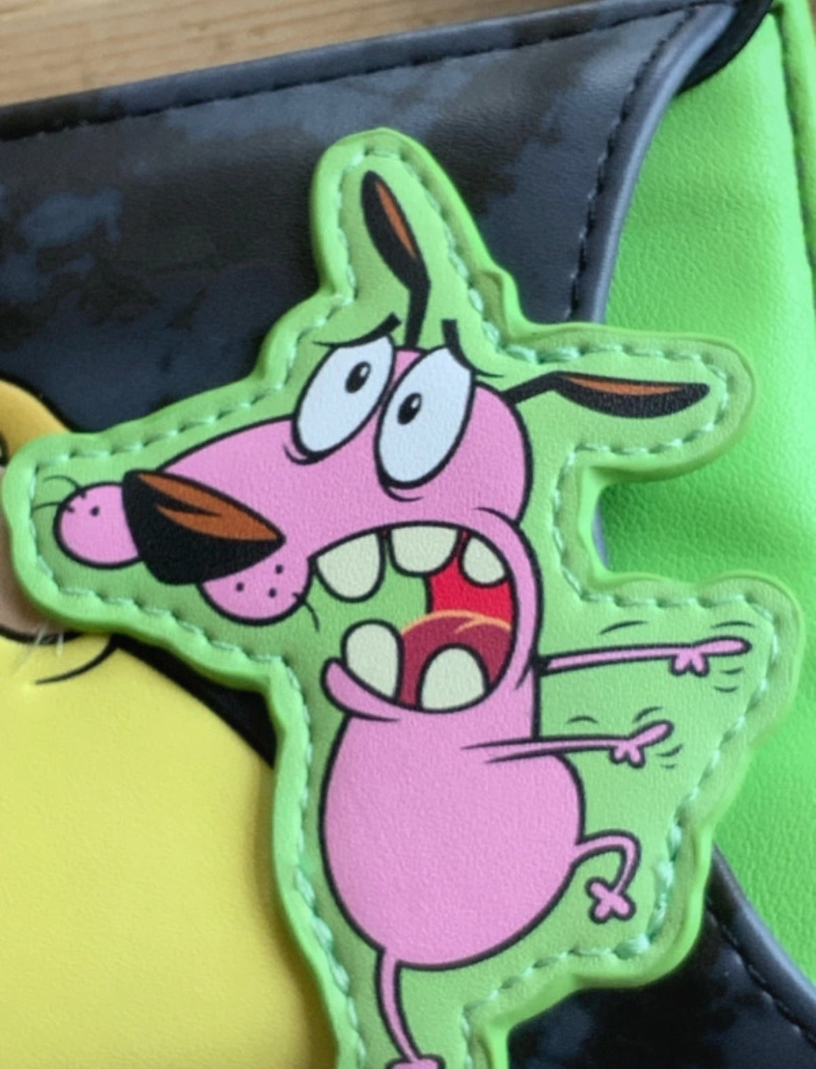 Courage the Cowardly Dog портмоне & card holder комплект