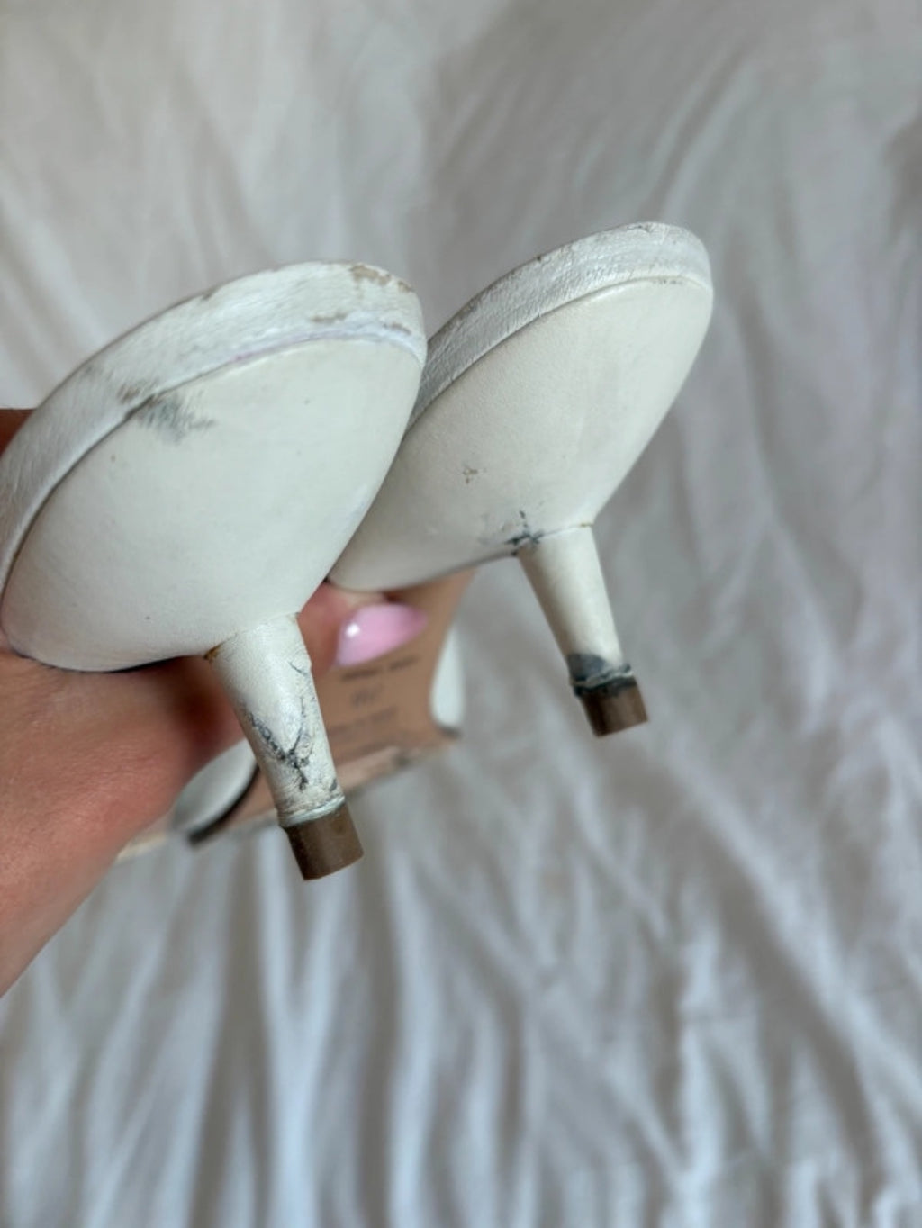 Винтидж Miu Miu Trompe-l’œil “Sneaker” Heels от края на 90-те - 38