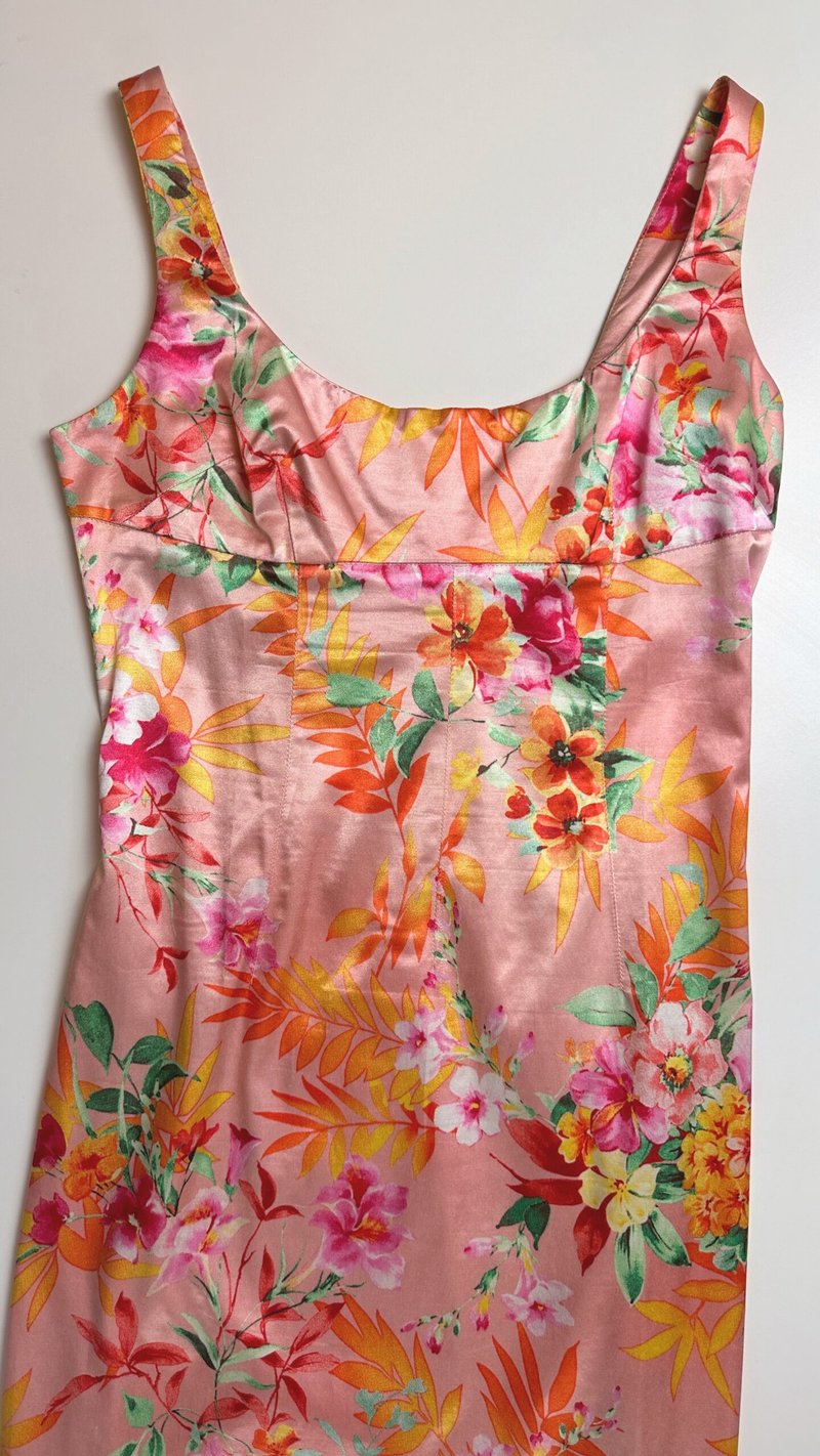 Vintage D&G Dolce & Gabbana Tropical Floral Dress – Spring/Summer 2005