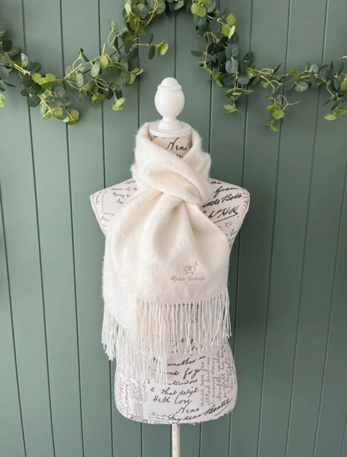 Alpaca Camargo шал от алпака с ресни
