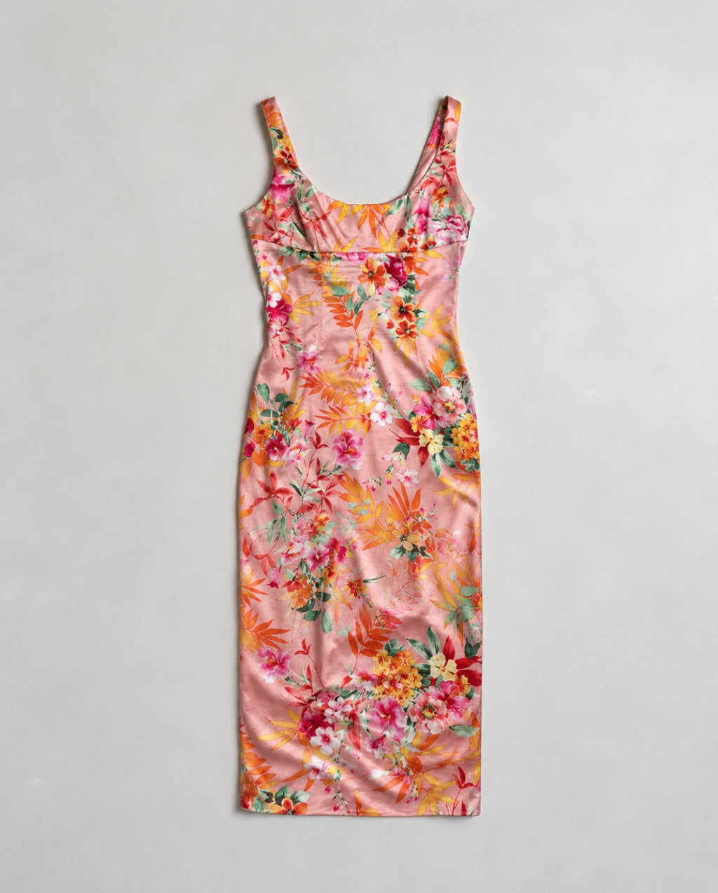 Vintage D&G Dolce & Gabbana Tropical Floral Dress – Spring/Summer 2005