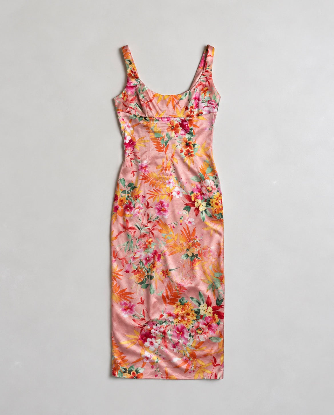 Vintage D&G Dolce & Gabbana Tropical Floral Dress – Spring/Summer 2005