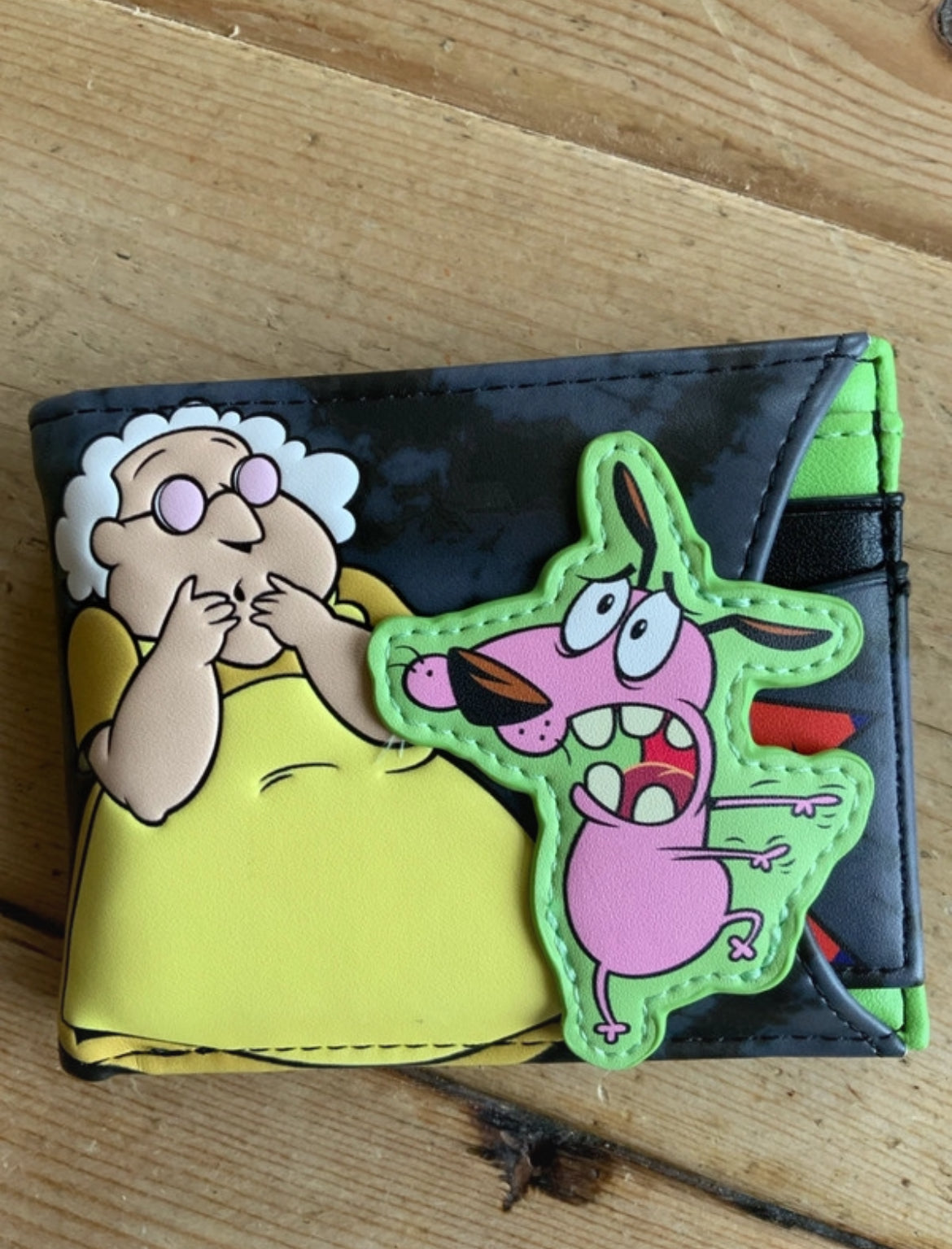 Courage the Cowardly Dog портмоне & card holder комплект