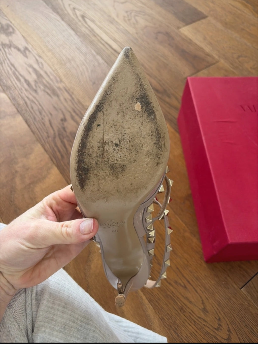 Valentino Garavani Rockstuds токчета - 40