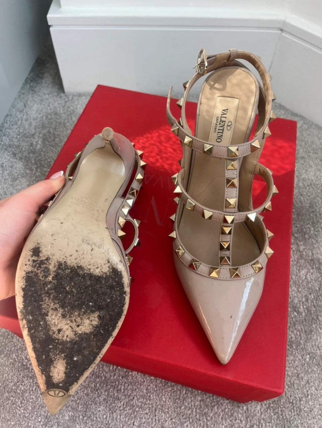 Valentino Garavani Rockstud токчета - 37