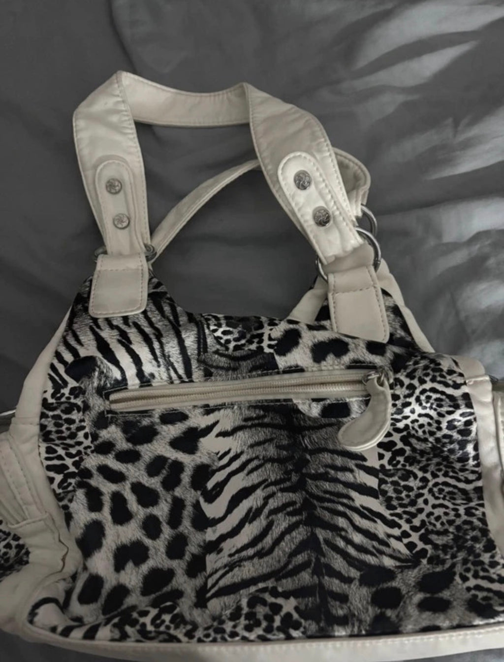 Angel Kiss Animal Print Y2K чанта