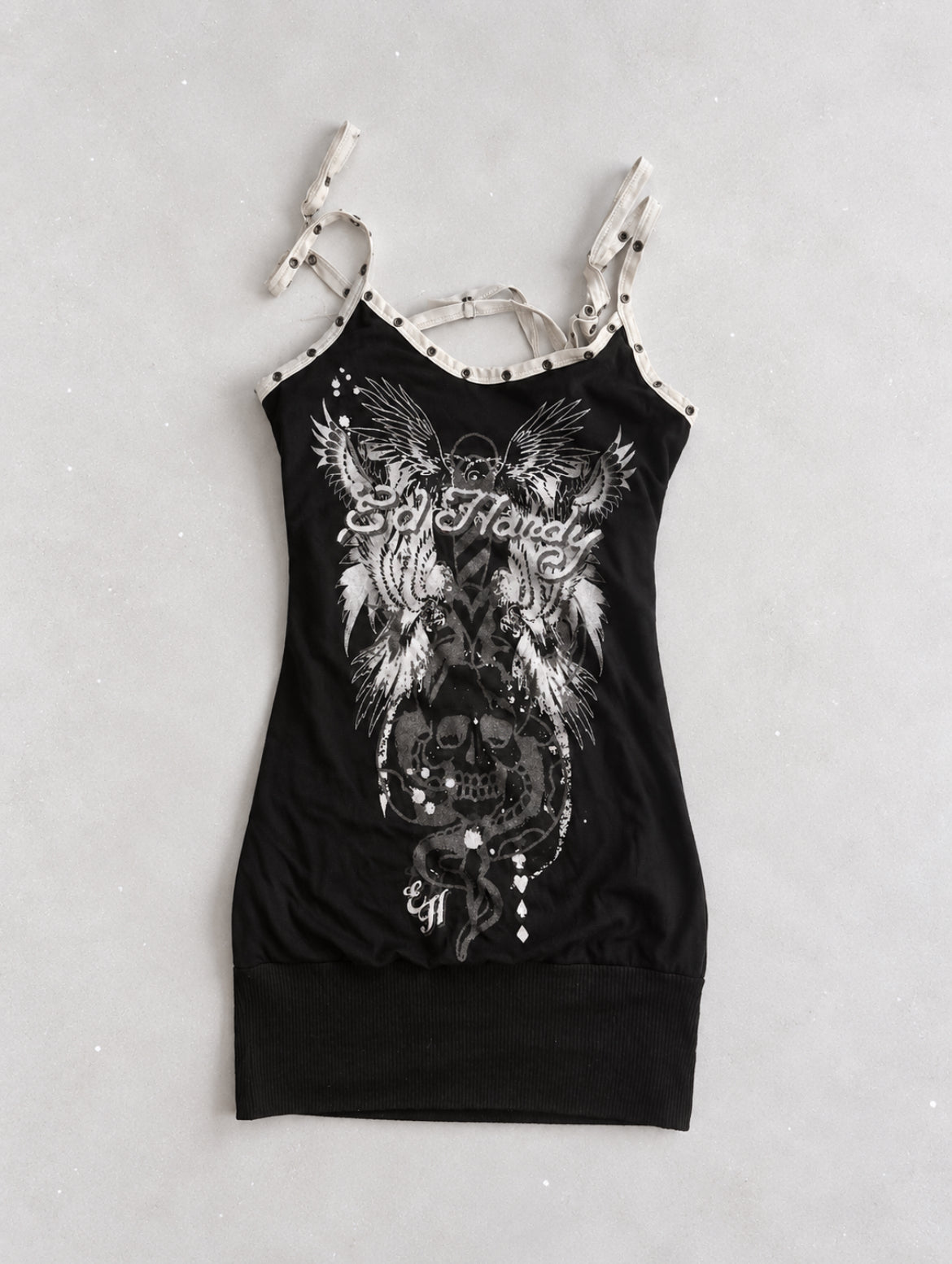 Винтидж Ed Hardy by Christian Audigier туника