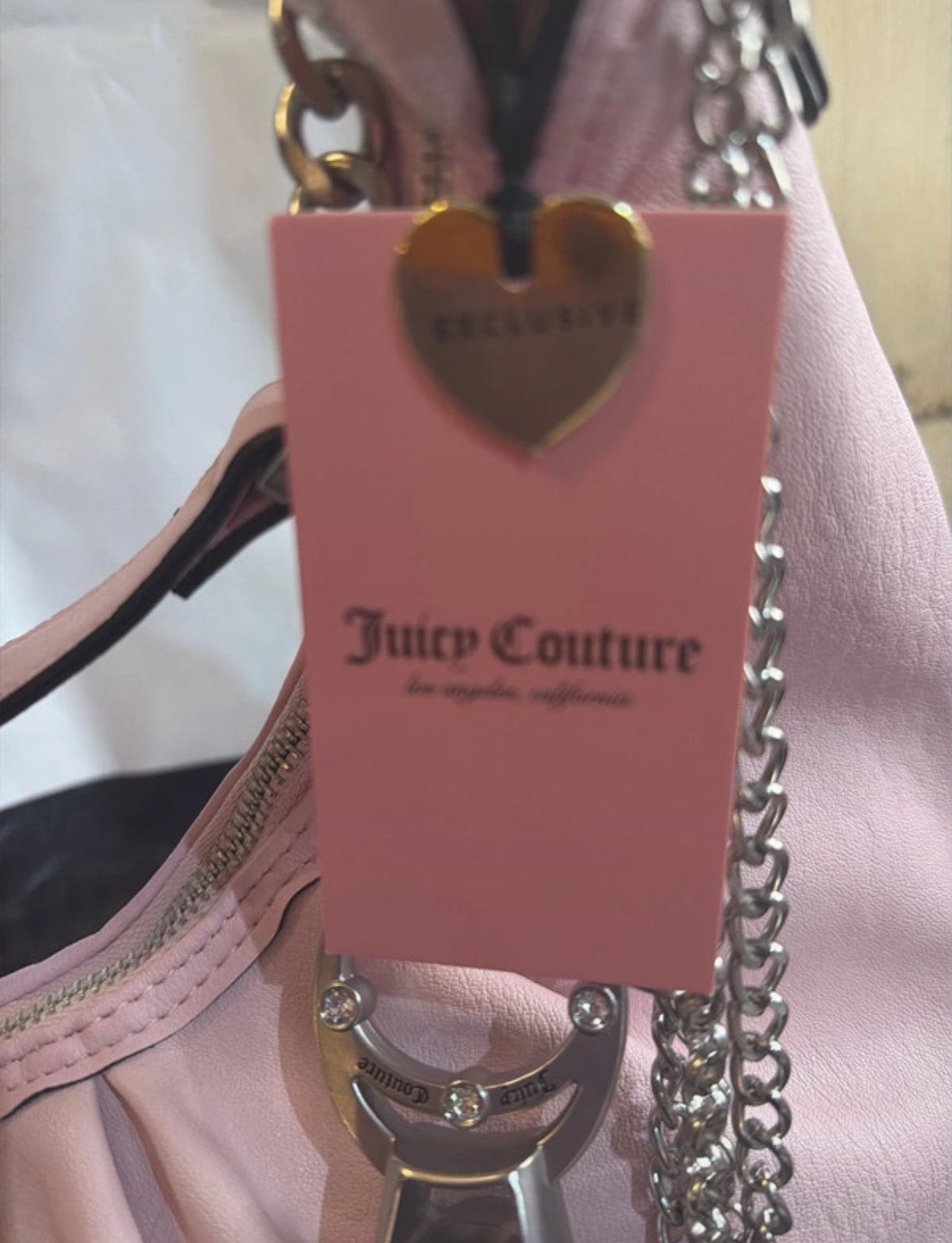 Чанта Juicy Couture Crown Hobo