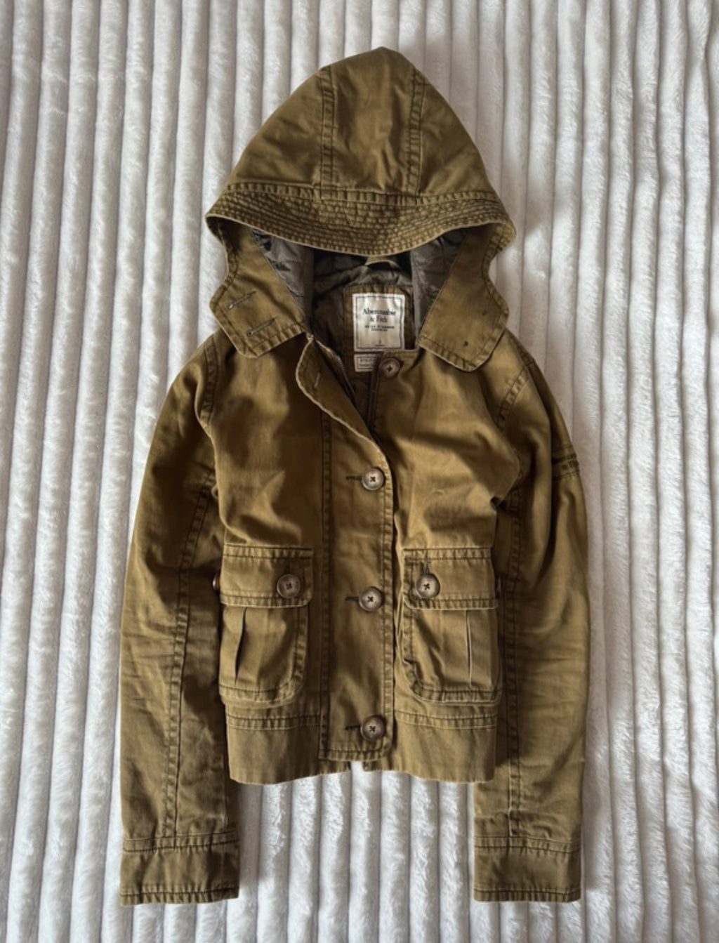 Винтидж Abercrombie & Fitch utility яке