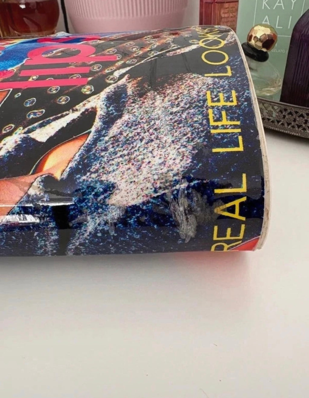 Papà Razzi Magazine Print Clutch