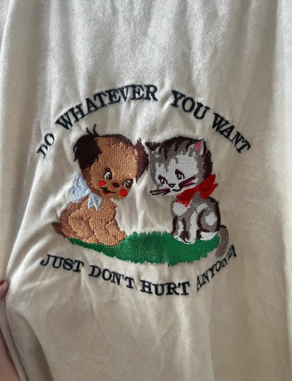 OMIGHTY велурена babytee тениска