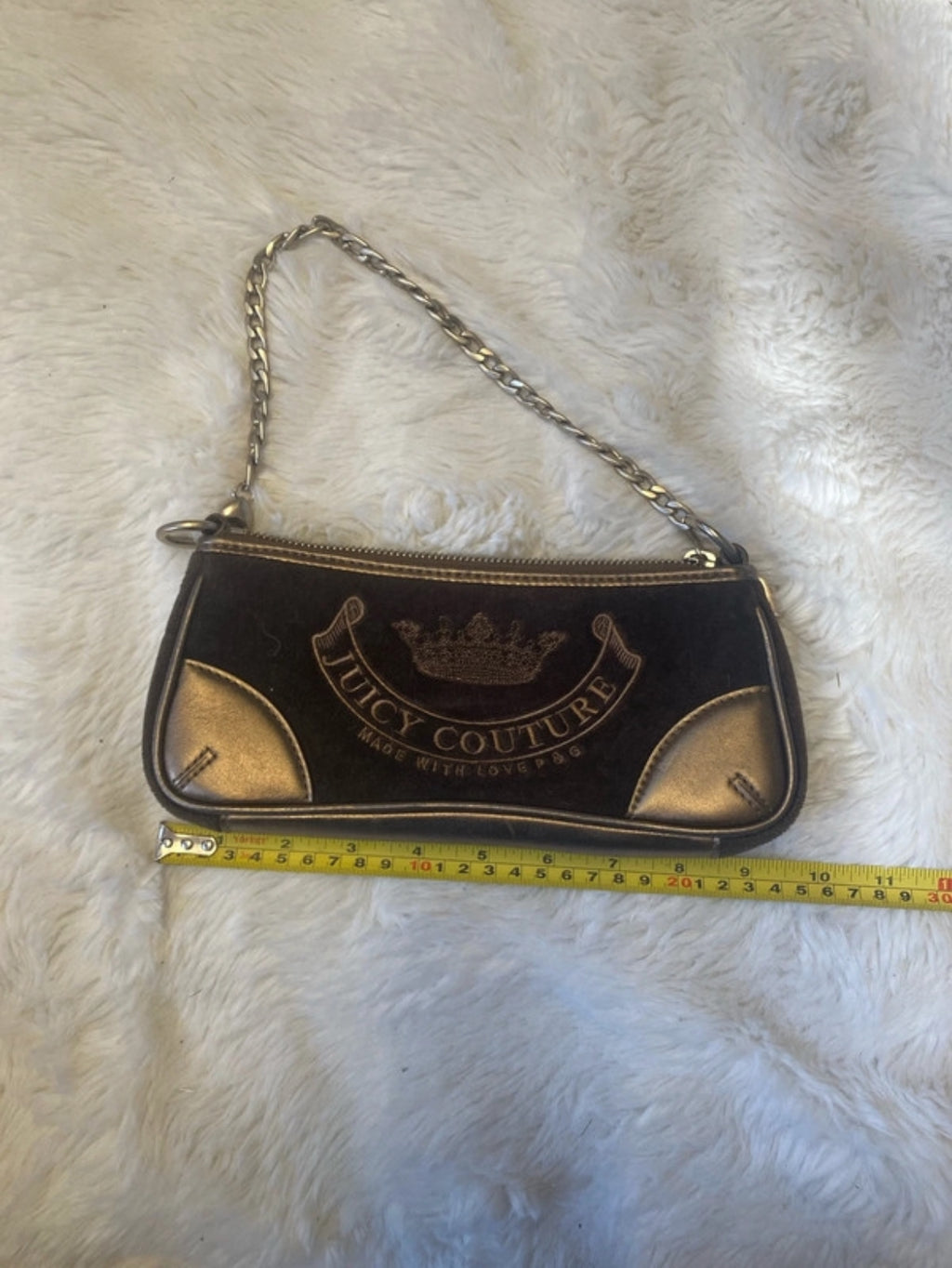 Винтидж Juicy Couture baguette чанта от началото на 2000-те
