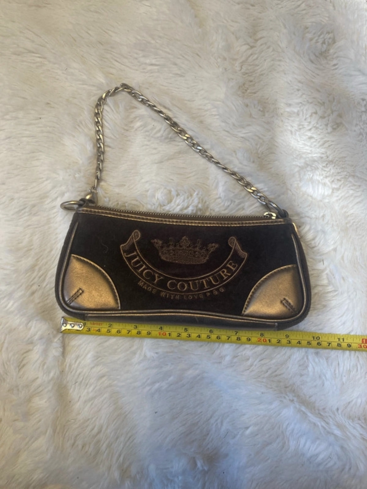 Винтидж Juicy Couture baguette чанта от началото на 2000-те