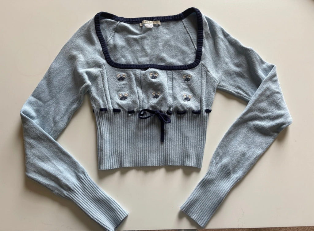 Kimchi Blue by Urban Outfitters плетен топ