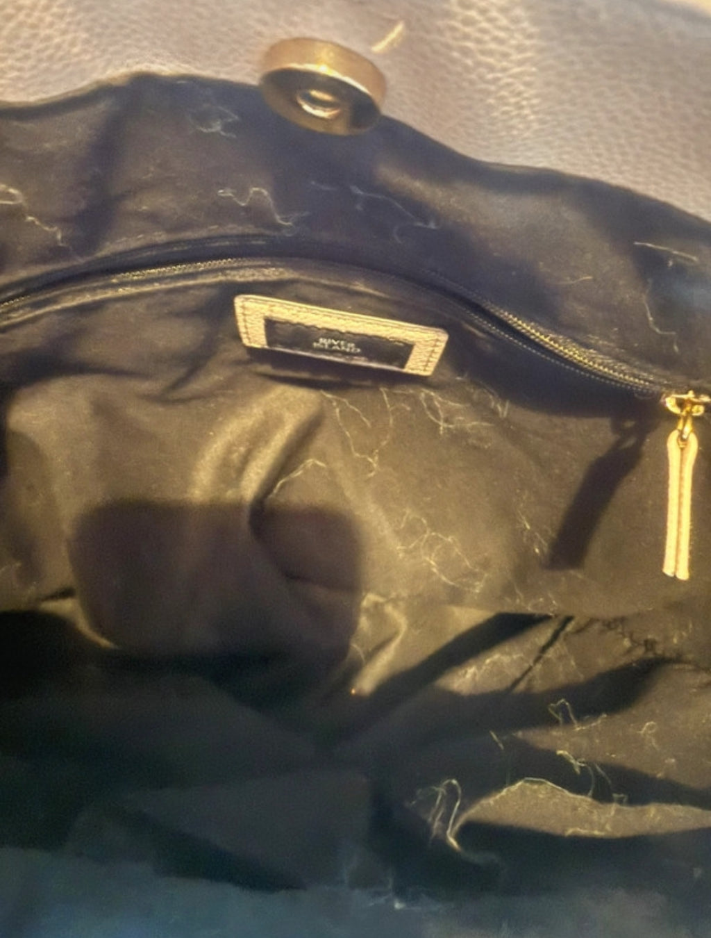 River Island faux-fur shoulder чанта