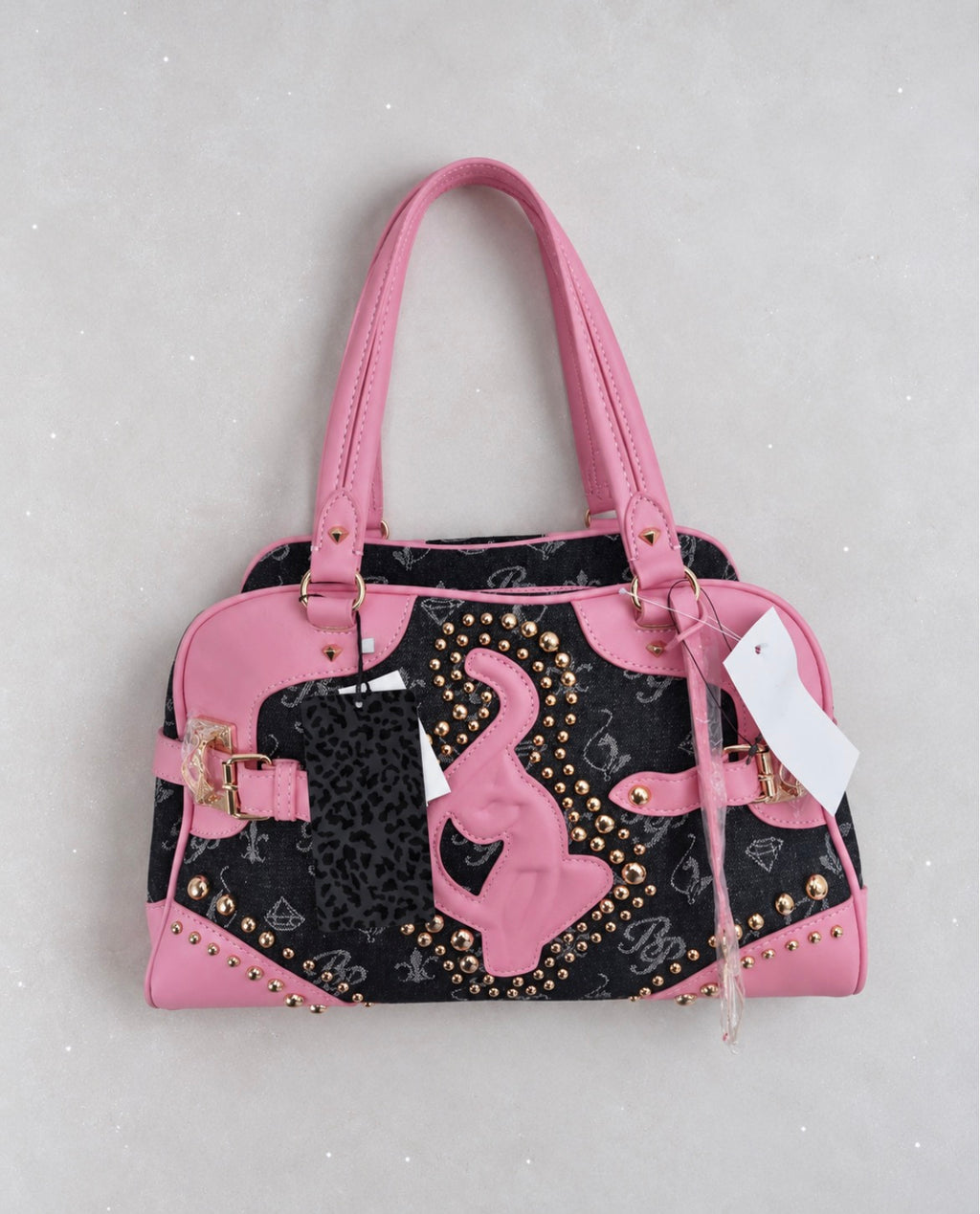 Baby Phat Pink Studded Y2K чанта