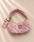 Juicy Couture shoulder bag в mauve pink