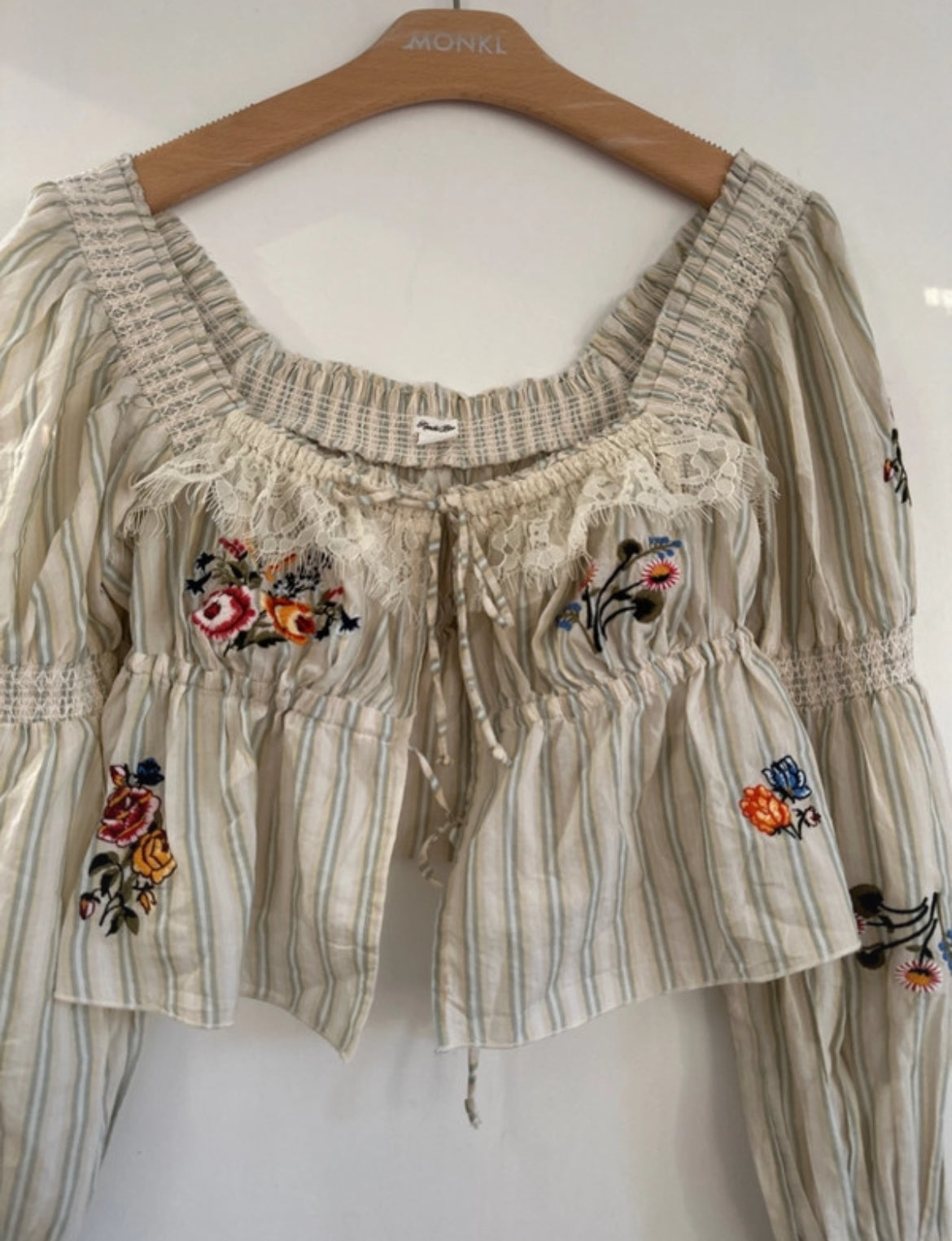 Kimchi & Blue embroidered бохо комплект