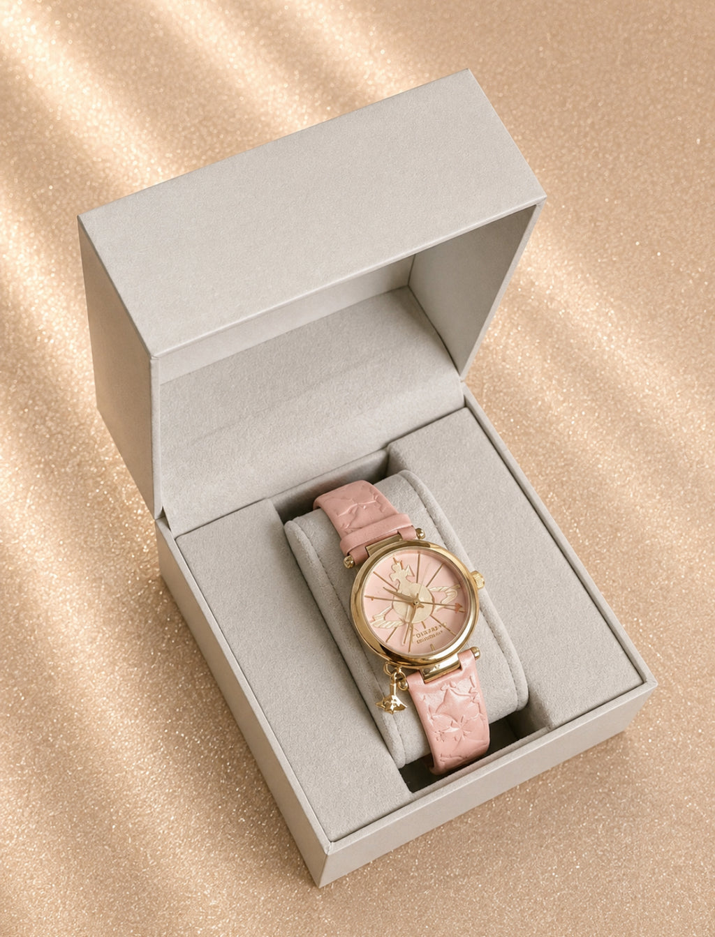 Vivienne Westwood Pink Orb Charm часовник