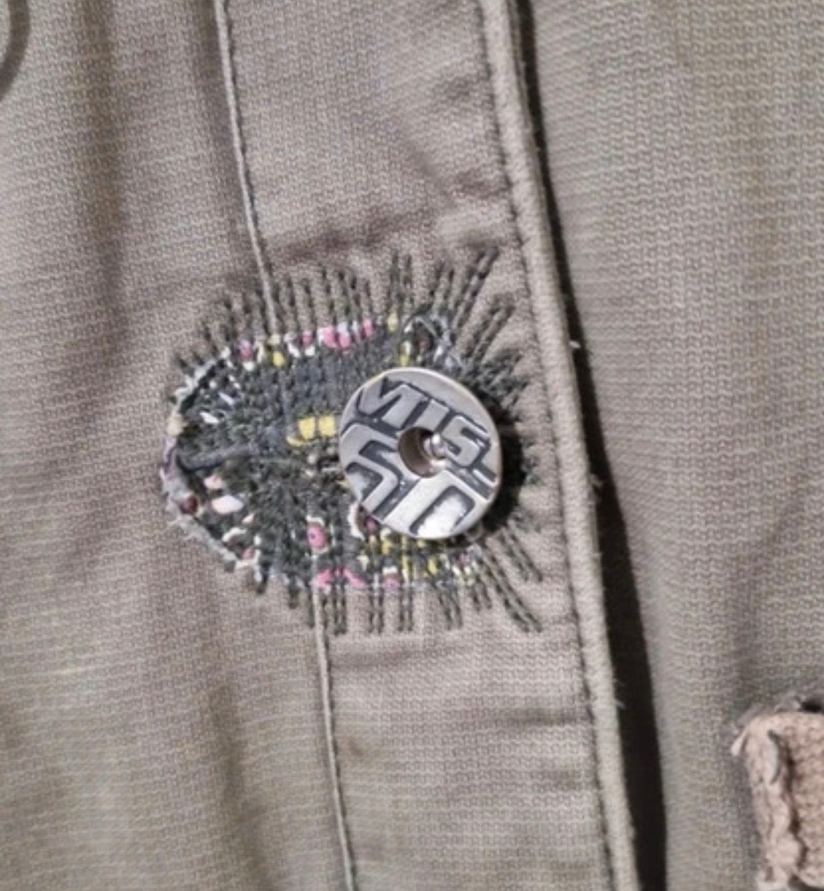Vintage Miss Sixty Y2K Khaki Bomber яке