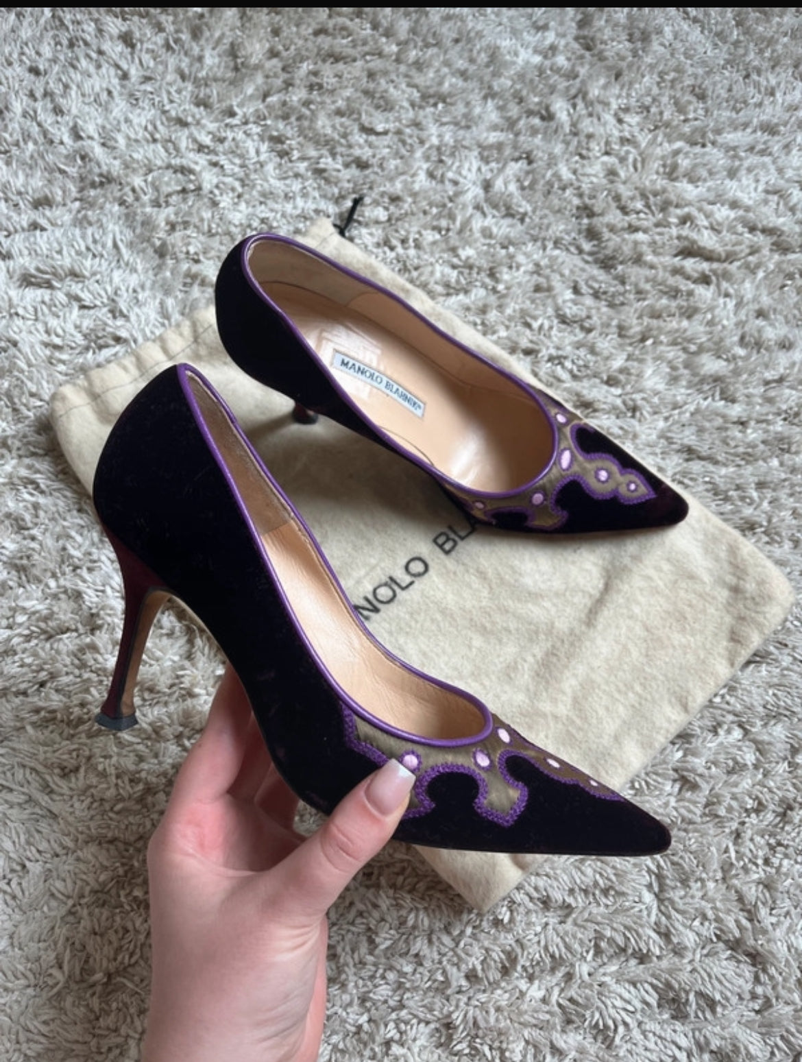 Ексклузивни винтидж обувки Manolo Blahnik x Neiman Marcus от септември 2005 г. - 37,5