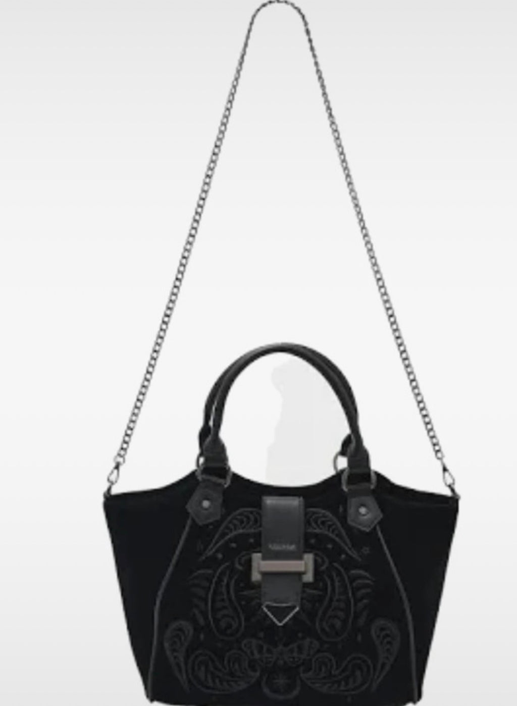 Killstar Quiet Meadow Embroidered Bag