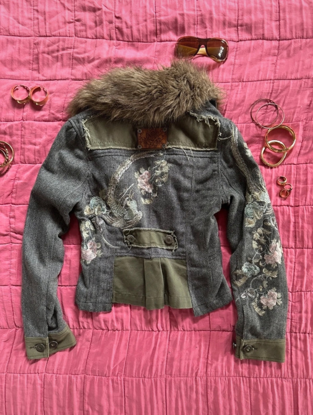 Рядко винтидж River Island яке от 2000-те