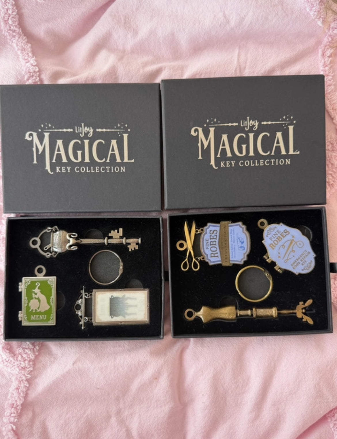 Официален колекционерски комплект LitJoy Crate Harry Potter Magical Key Collection - 2 броя