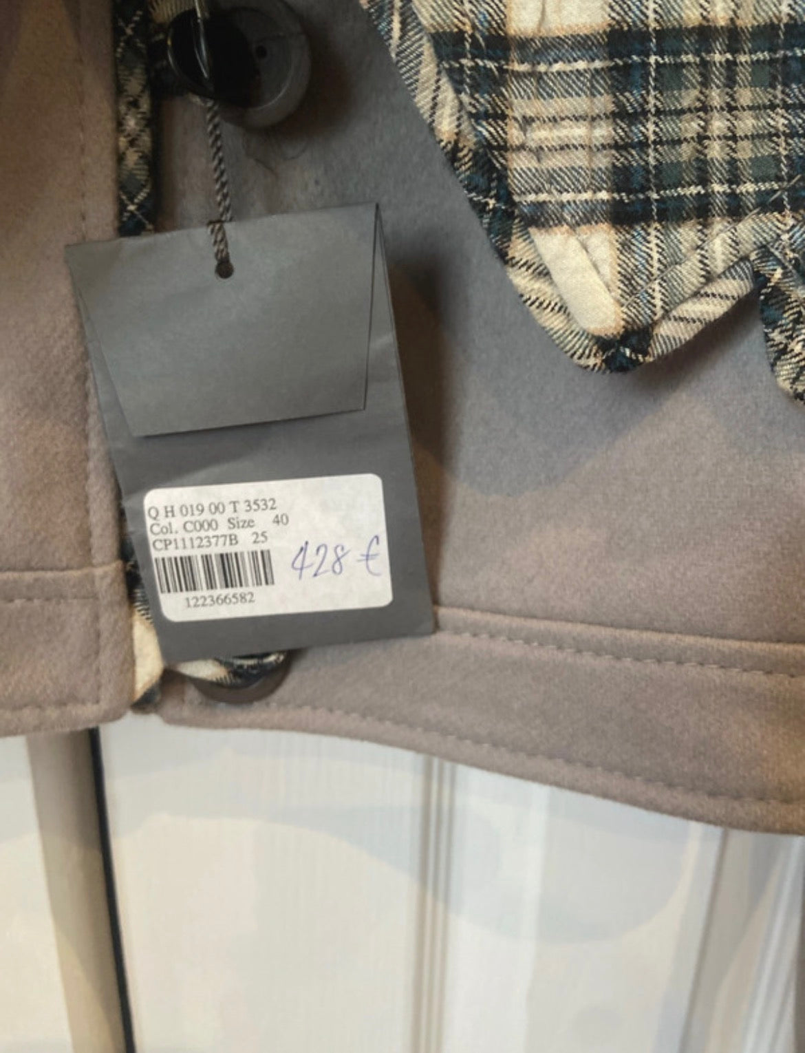 Alexander McQueen Tartan Cropped яке