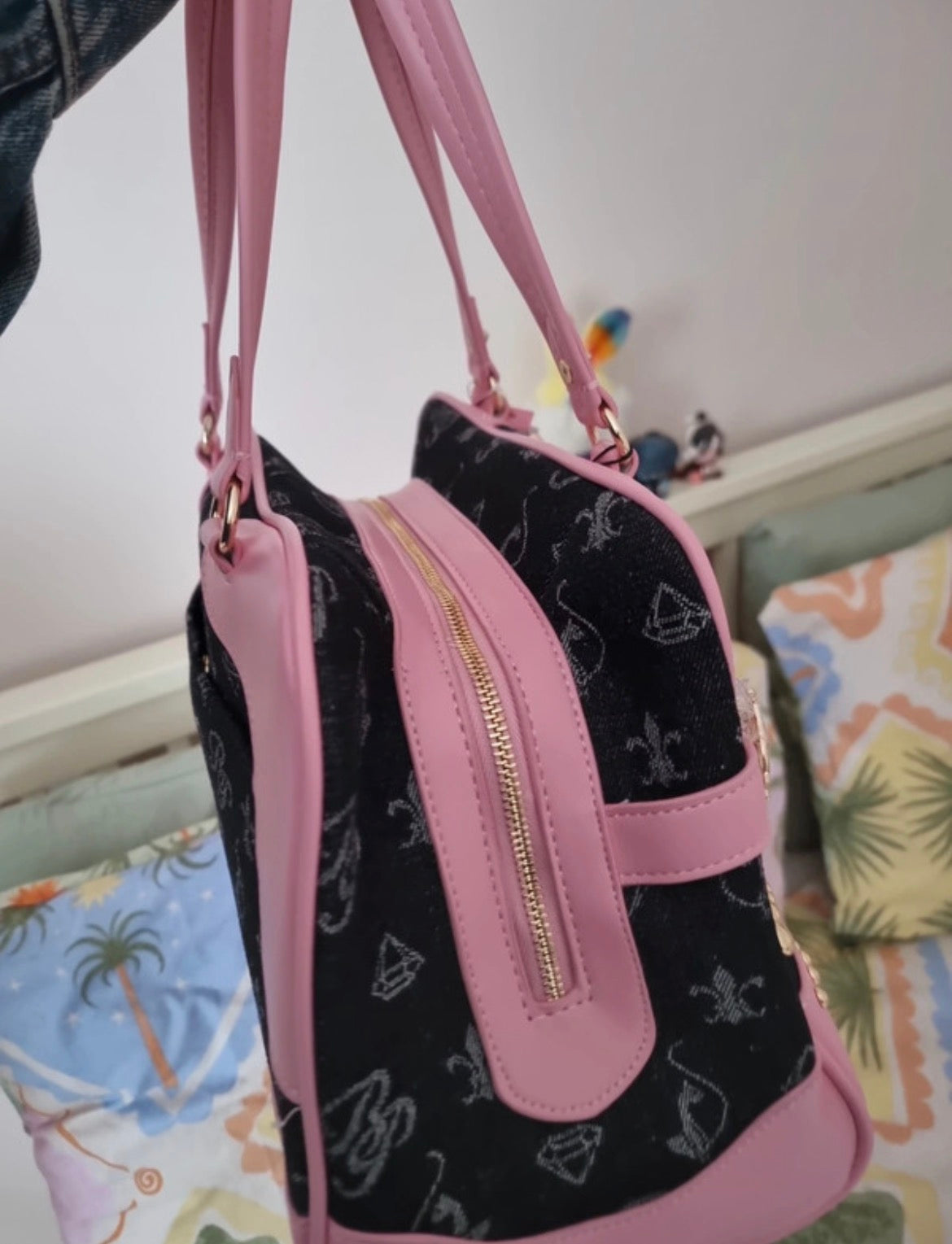 Baby Phat Pink Studded Y2K чанта