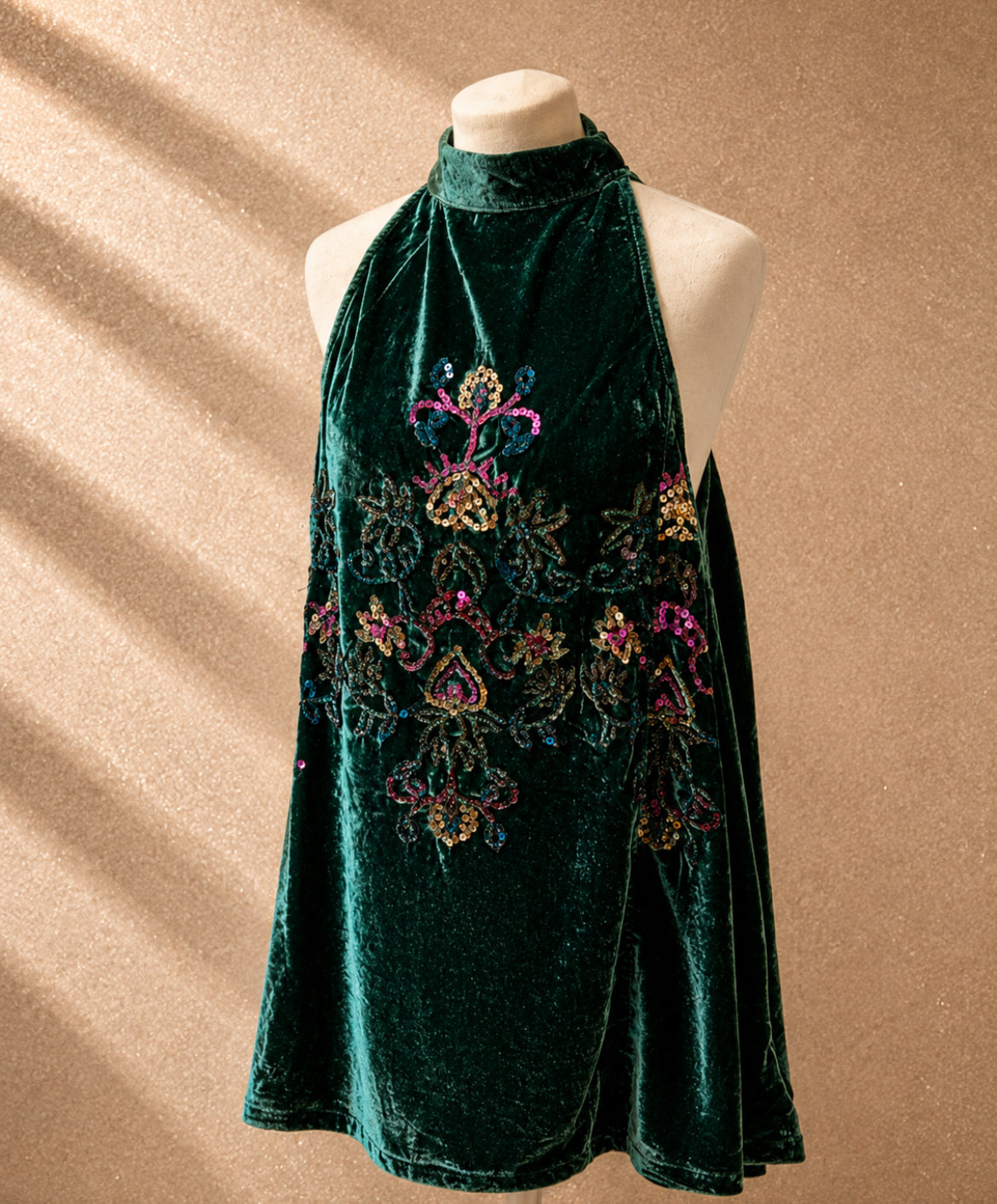 Винтидж кадифена рокля Free People