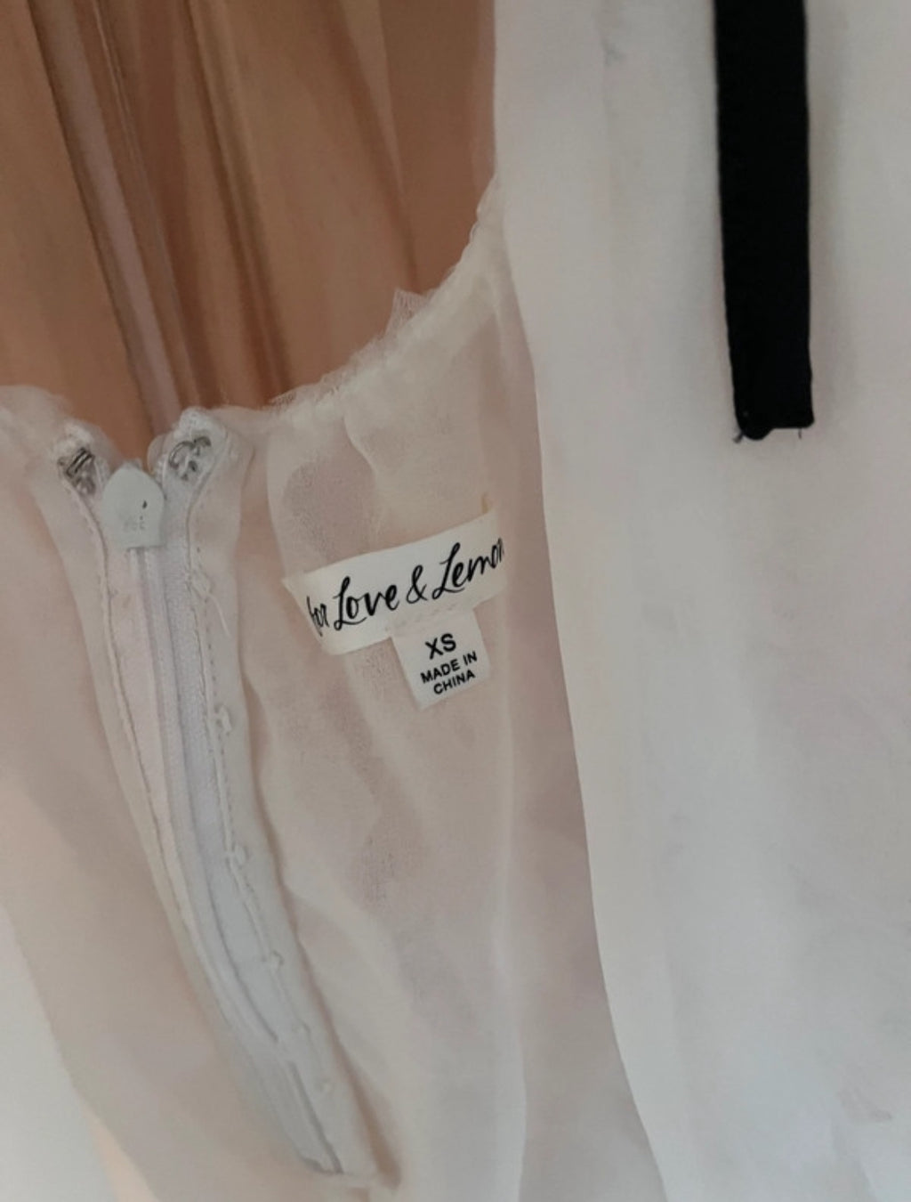 Мини рокля For Love & Lemons Poppy