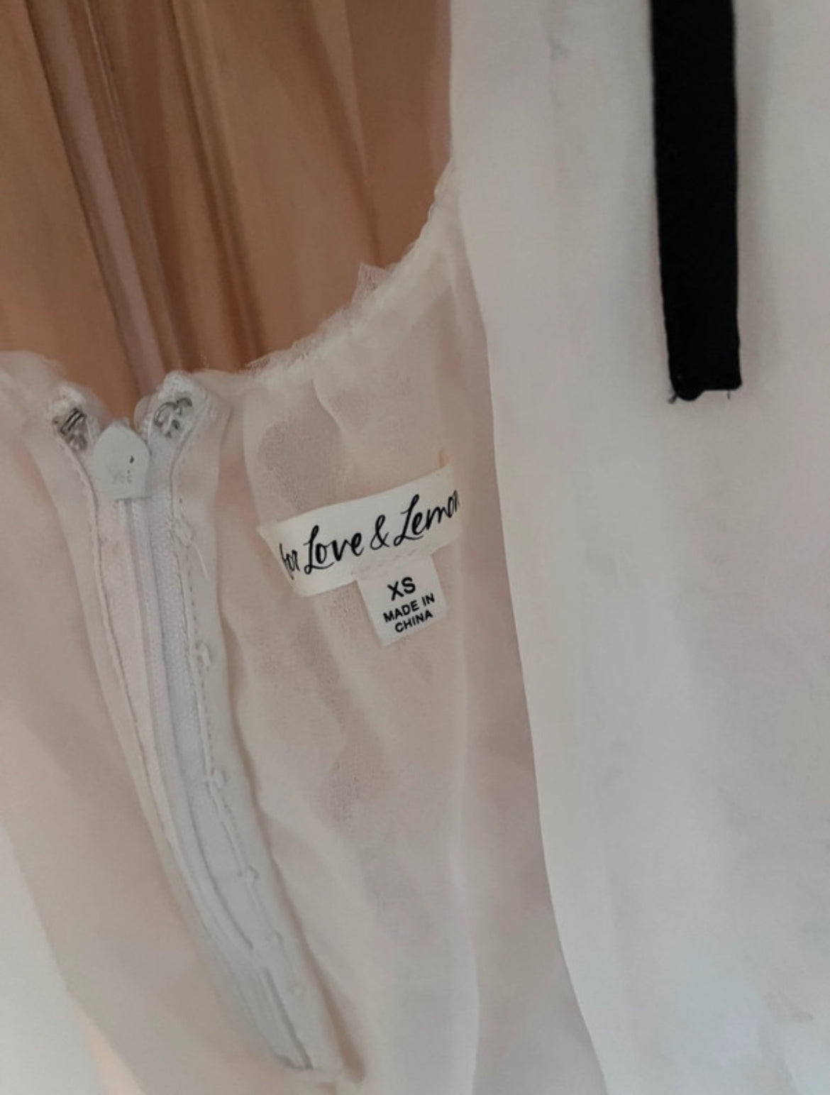 Мини рокля For Love & Lemons Poppy
