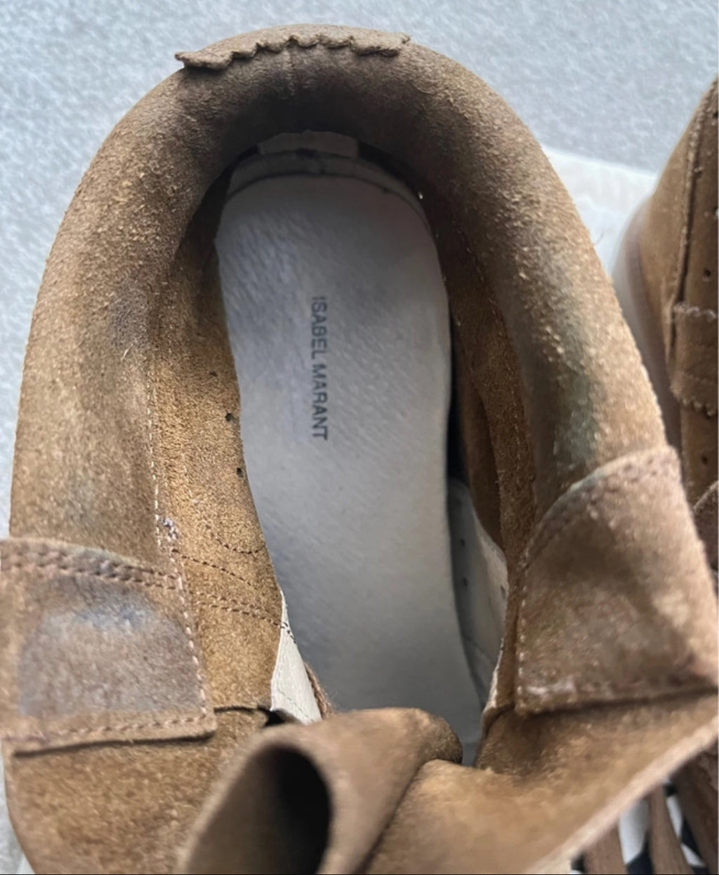 Isabel Marant Bobby 50 кецове на платформа