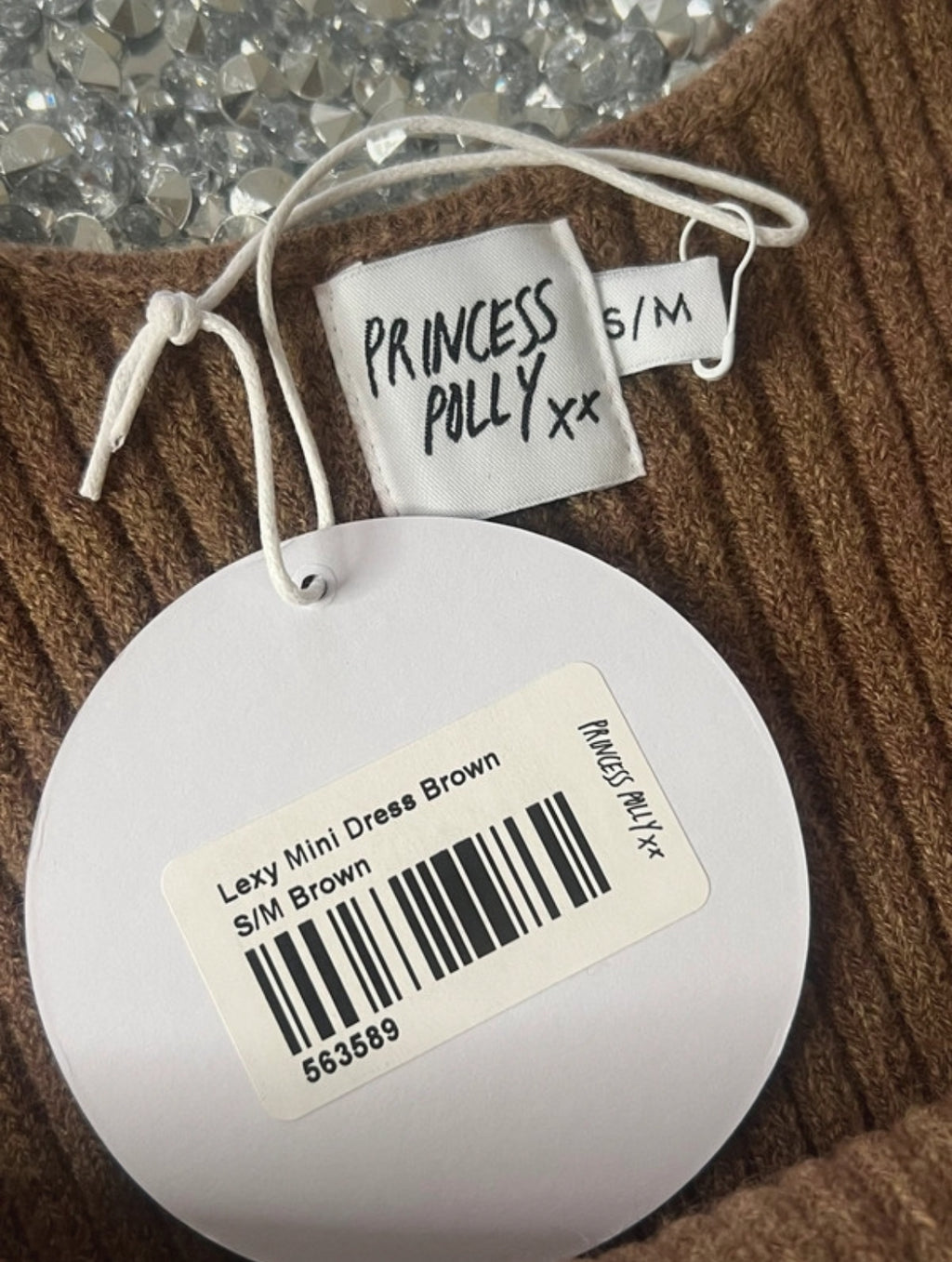 Плетена мини рокля Princess Polly