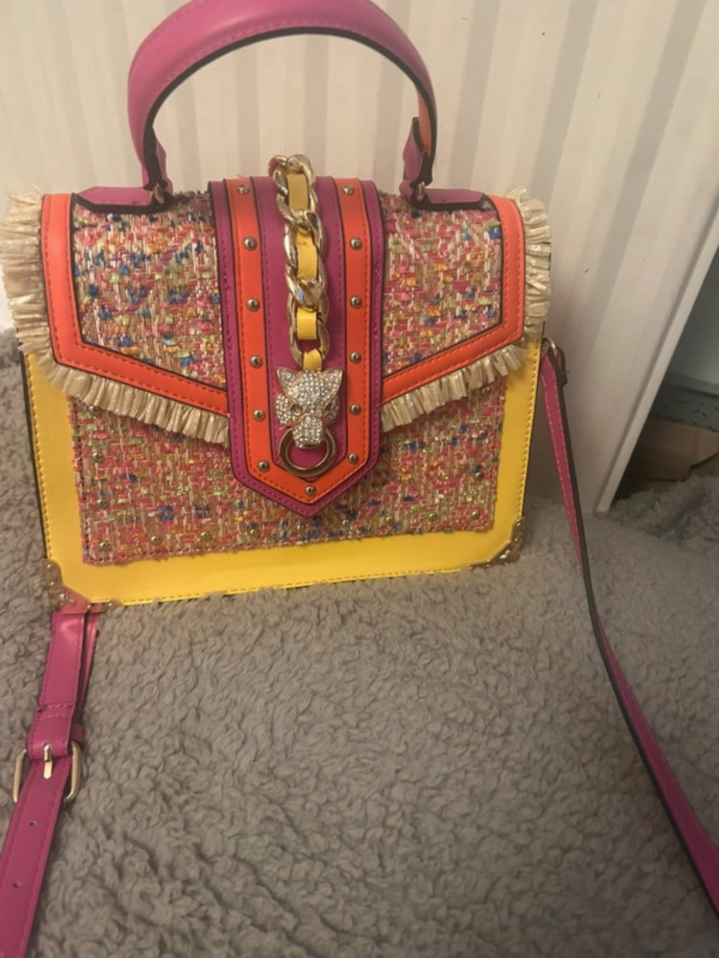 Чанта ALDO в цветен туид