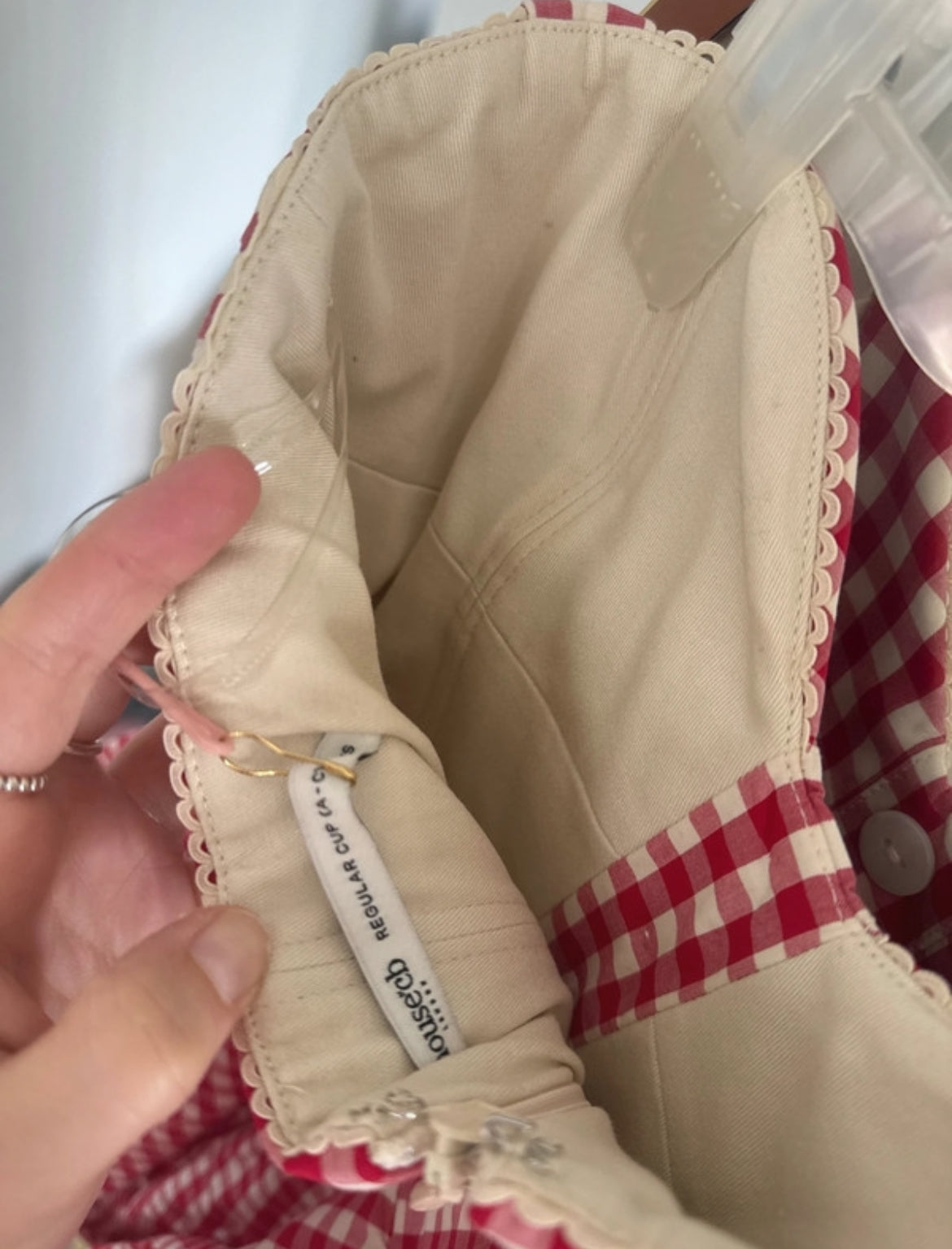 Мини рокля House of CB Gingham
