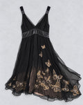 Karen Millen Vintage Y2K рокля - 100% коприна