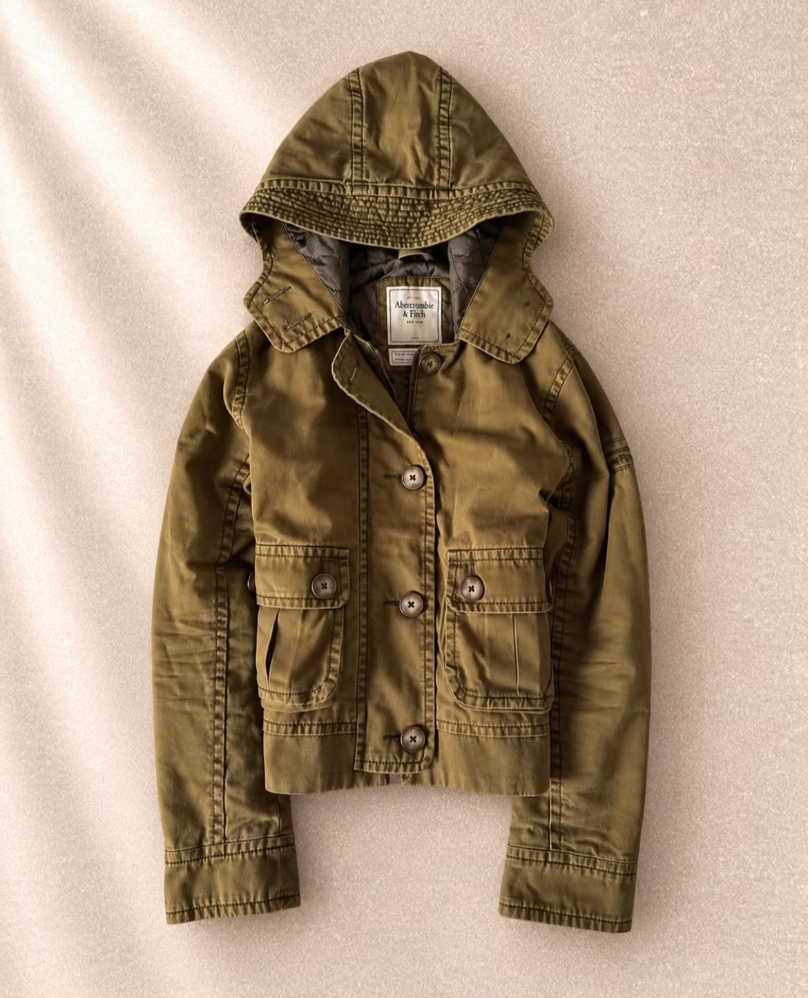 Винтидж Abercrombie & Fitch utility яке