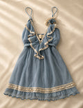 Винтидж копринен топ River Island